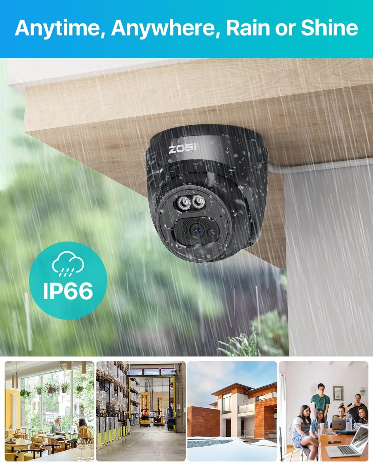 سیستم دوربین مداربسته امنیتی خانگی ZOSI C220 16CH 4K 8MP PoE، دستگاه ضبط NVR شانزده کاناله 4K با هارد دیسک 4 ترابایتی برای ضبط 24/7، 16 عدد دوربین IP دام 4MP(1440p) 2.5K QHD برای فضای باز و داخلی، تشخیص هوشمندانه انسان با هوش مصنوعی، صدای دو طرفه سیستم دوربین مداربسته امنیتی خانگی ZOSI C220 16CH 4K 8MP PoE، دستگاه ضبط NVR شانزده کاناله 4K با هارد دیسک 4 ترابایتی برای ضبط 24/7، 16 عدد دوربین IP دام 4MP(1440p) 2.5K QHD برای فضای باز و داخلی، تشخیص هوشمندانه انسان با هوش مصنوعی، صدای دو طرفه