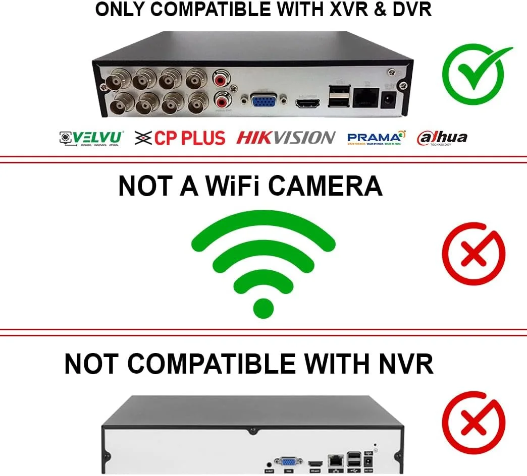 دوربین مداربسته دام مادون قرمز 2.4 مگاپیکسلی ZUUMSTAR مدل ZS-HD-D21CA | لنز ثابت 3.6 میلی‌متری | حداکثر 25/30 فریم در ثانیه در 2.4 مگاپیکسل | DWDR، دید رنگی روز/شب (ICR) | برد IR تا 20 متر، Smart IR | پشتیبانی از میکروفون داخلی و تمام DVRها