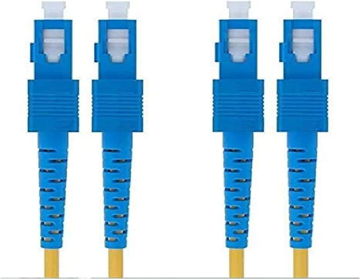 کابل فیبر نوری SC به SC داپلکس سینگل مود (1 متری)