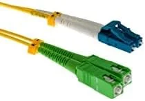 کابل فیبر نوری سینگل مود داپلکس DKURVE LC/UPC به SC/APC با روکش LSZH (5 متری) کابل فیبر نوری سینگل مود داپلکس DKURVE LC/UPC به SC/APC با روکش LSZH (5 متری)