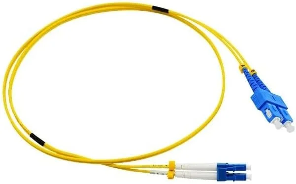 کابل فیبر نوری سینگل مود داپلکس DKURVE® 9/125 (LC-SC، 15 متر) کابل فیبر نوری سینگل مود داپلکس DKURVE® 9/125 (LC-SC، 15 متر)