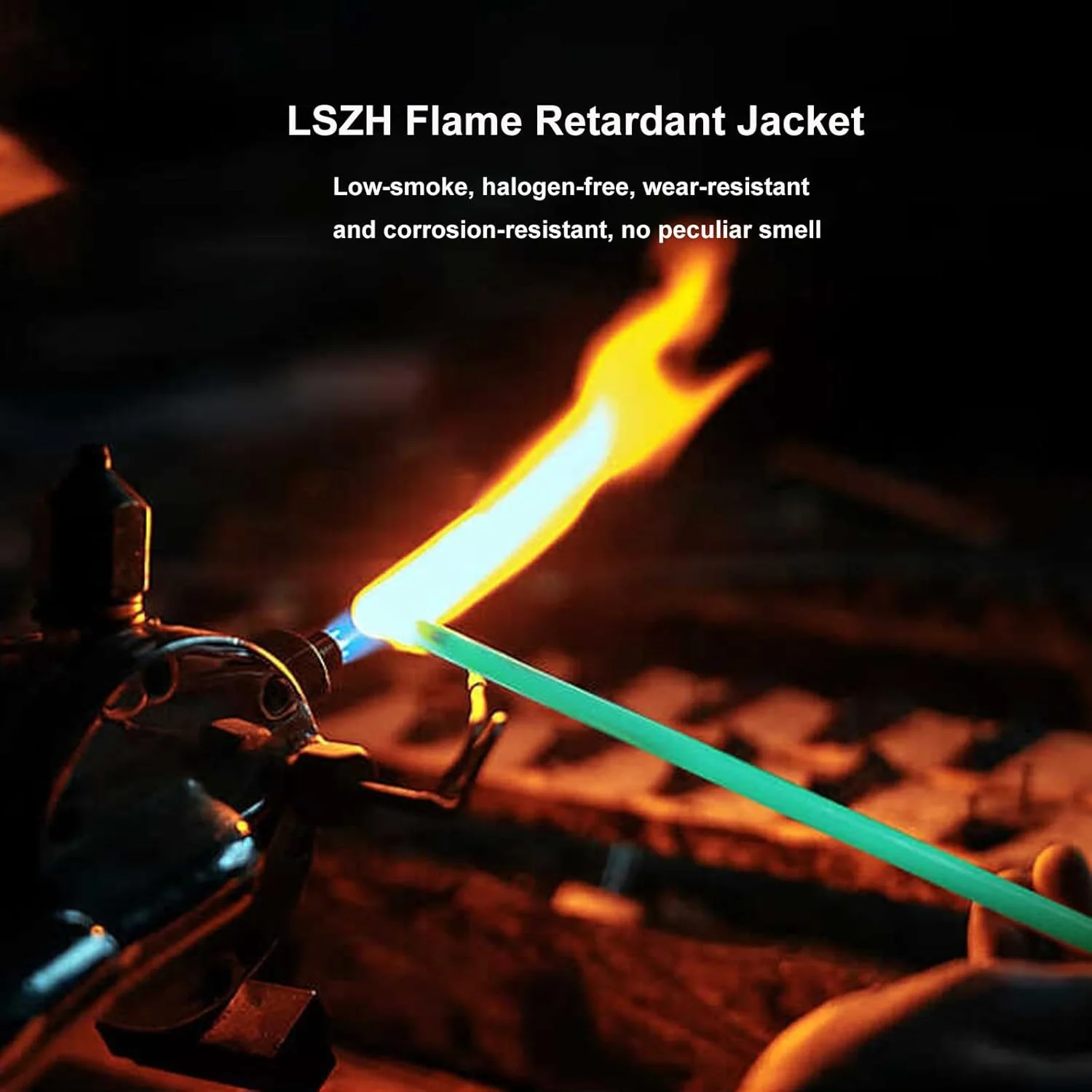 کابل فیبر نوری QSFPTEK OM3 LC به LC، فیبر نوری چند حالته 10 گیگابیت بر ثانیه، دوبلکس LC-LC 50/125um، روکش LSZH، 3 متر (10 فوت)، بسته 4 عددی کابل فیبر نوری QSFPTEK OM3 LC به LC، فیبر نوری چند حالته 10 گیگابیت بر ثانیه، دوبلکس LC-LC 50/125um، روکش LSZH، 3 متر (10 فوت)، بسته 4 عددی