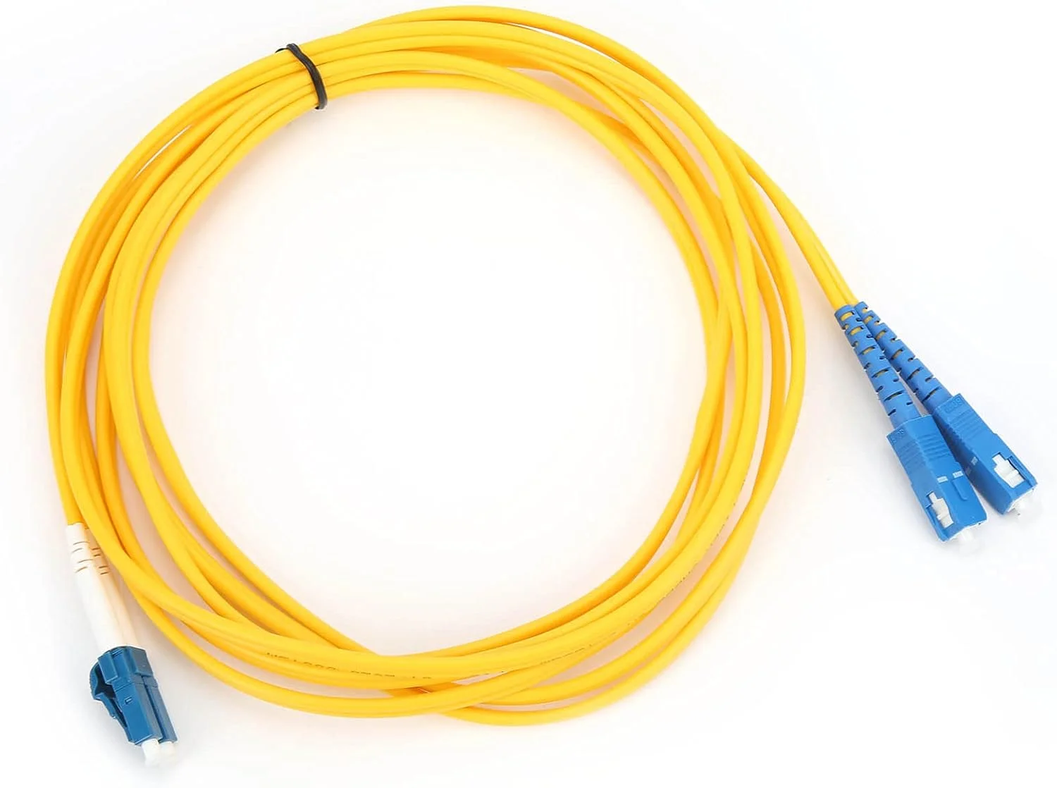 سیم رابط فیبر نوری LC و UPC به SC و UPC، سیم جامپر فیبر نوری برای سیم کشی فیبر نوری و تجهیزات انتقال اتصال