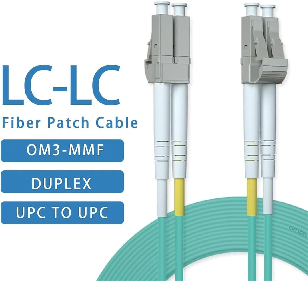 کابل فیبر نوری OM3 LC به LC، بسته 3 عددی، کابل فیبر نوری 10 گیگابیت، سیم جامپر دوبلکس چند حالته برای فرستنده گیرنده SFP، شبکه های فیبر نوری، مبدل رسانه و سیستم شبکه، 3 متر، سبز روشن کابل فیبر نوری OM3 LC به LC، بسته 3 عددی، کابل فیبر نوری 10 گیگابیت، سیم جامپر دوبلکس چند حالته برای فرستنده گیرنده SFP، شبکه های فیبر نوری، مبدل رسانه و سیستم شبکه، 3 متر، سبز روشن