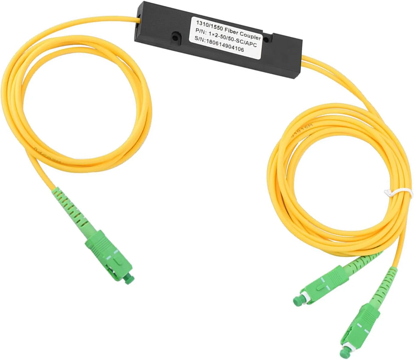اسپلیتر PLC سیکسران 1x32 فیبر نوری تک حالته با طراحی فشرده و غیر حساس به طول موج برای ارتباطات فیبر نوری FTTH