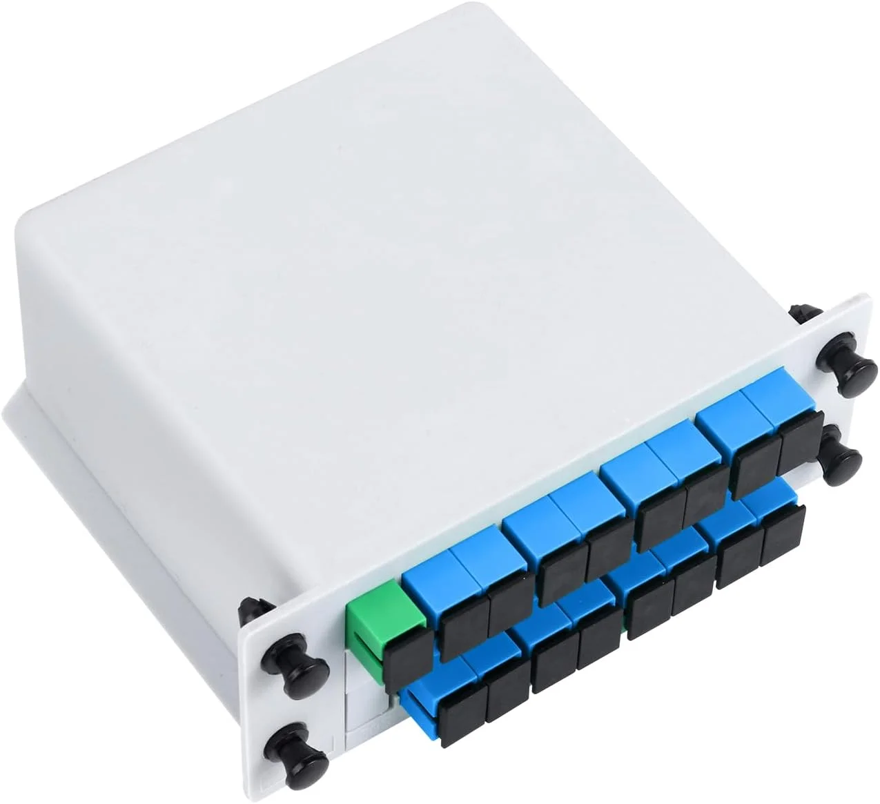 اسپلیتر فیبر نوری PLC مدل SC UPC 1×16 کاست اسپیلیتر فیبر نوری برای سیم کشی خانگی، شبکه های محلی و جعبه های توزیع