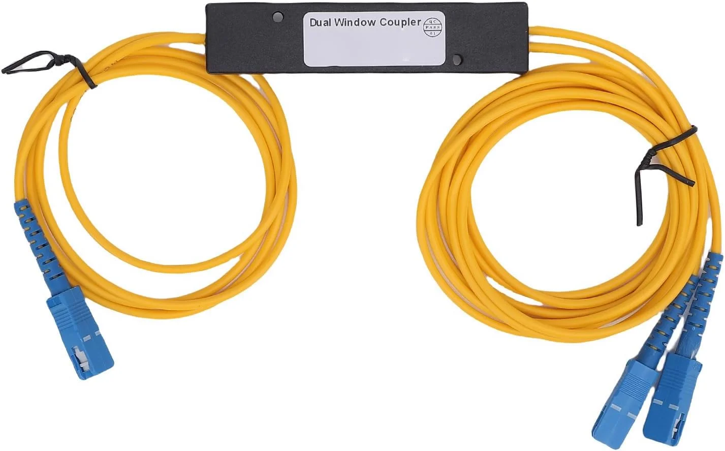 اسپلیتر فیبر نوری 1 به 2 SC، اسپلیتر کابل فیبر نوری سینگل مود 1310/1550 نانومتر با پورت SC FC LC ST، برای توزیع شبکه