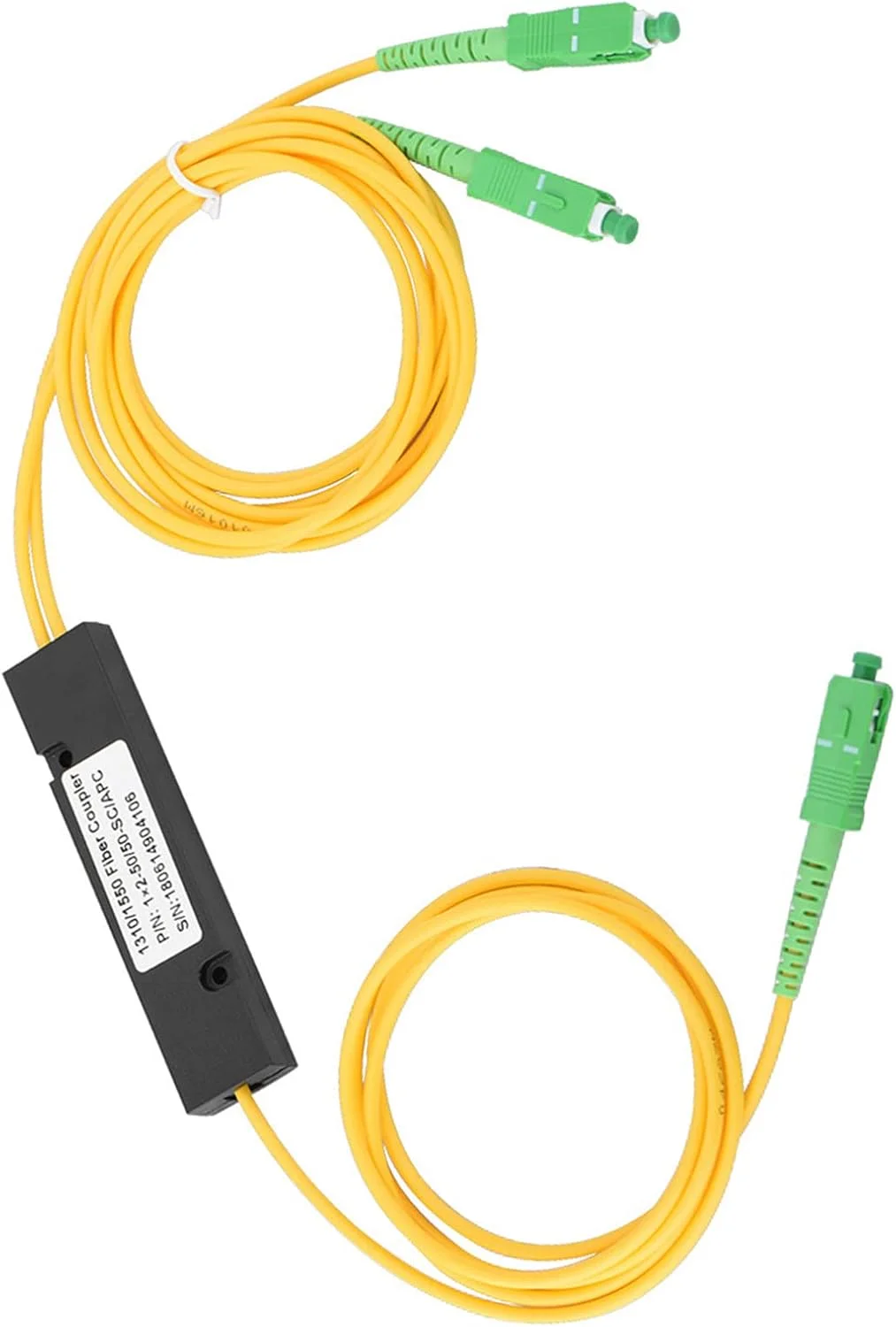 اسپلیتر PLC ای‌کم، ساختار فشرده، توزیع چند کاناله با پیگتیل‌های فیبر نوری برای سیستم‌های ارتباطی، LAN، CATV، FTTH