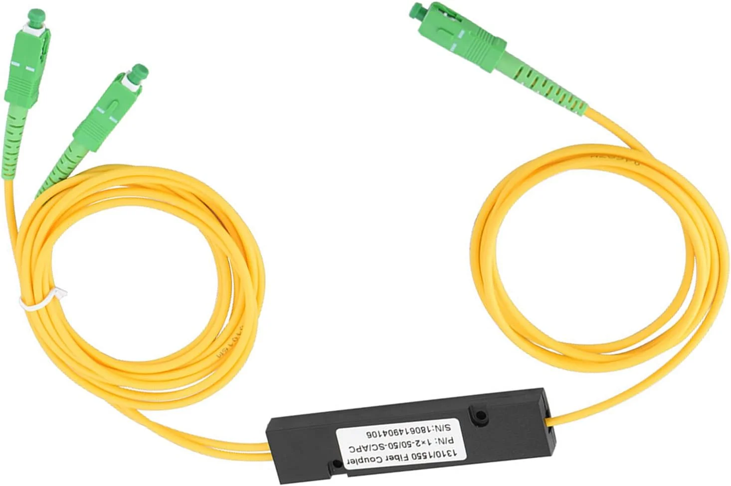 اسپلیتر فیبر نوری سینگل مود Kikumi SC 1X2 PLC با کانکتور SC UPC