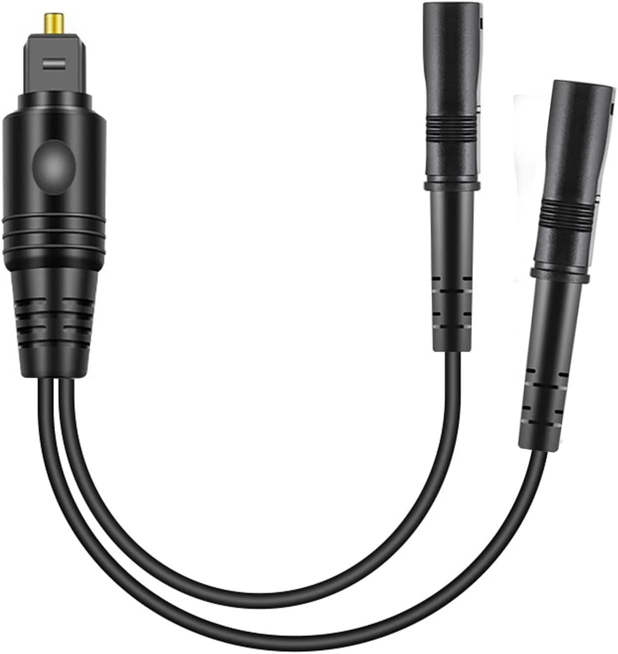 اسپلیتر صوتی اپتیکال دیجیتال، اسپلیتر اپتیکال 1 ورودی 2 خروجی برای ایکس باکس، PS4، PS5، DVD، تی وی باکس، سینمای خانگی، رسیور، ساندبار، PS3/PS4