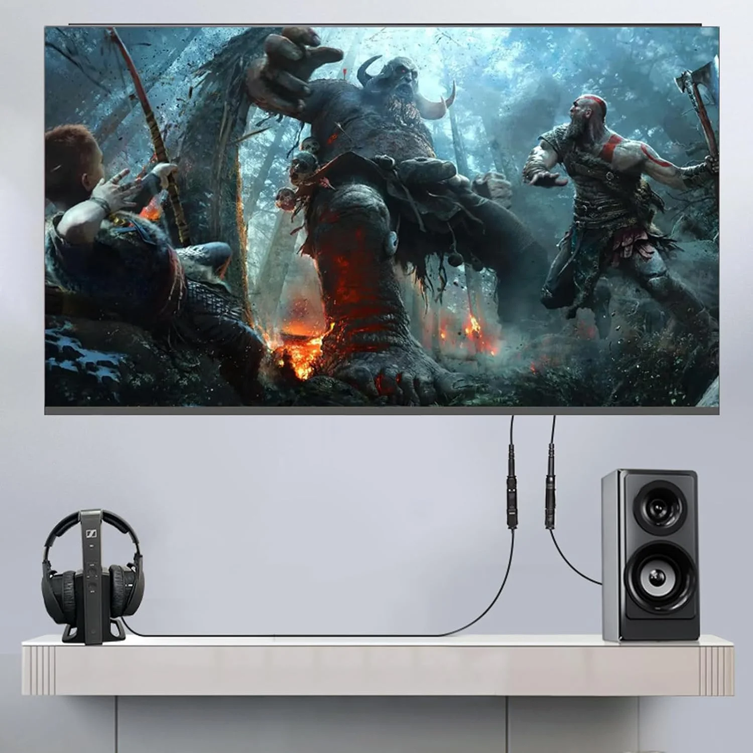 اسپلیتر صوتی اپتیکال دیجیتال، اسپلیتر اپتیکال 1 ورودی 2 خروجی برای ایکس باکس، PS4، PS5، DVD، تی وی باکس، سینمای خانگی، رسیور، ساندبار، PS3/PS4