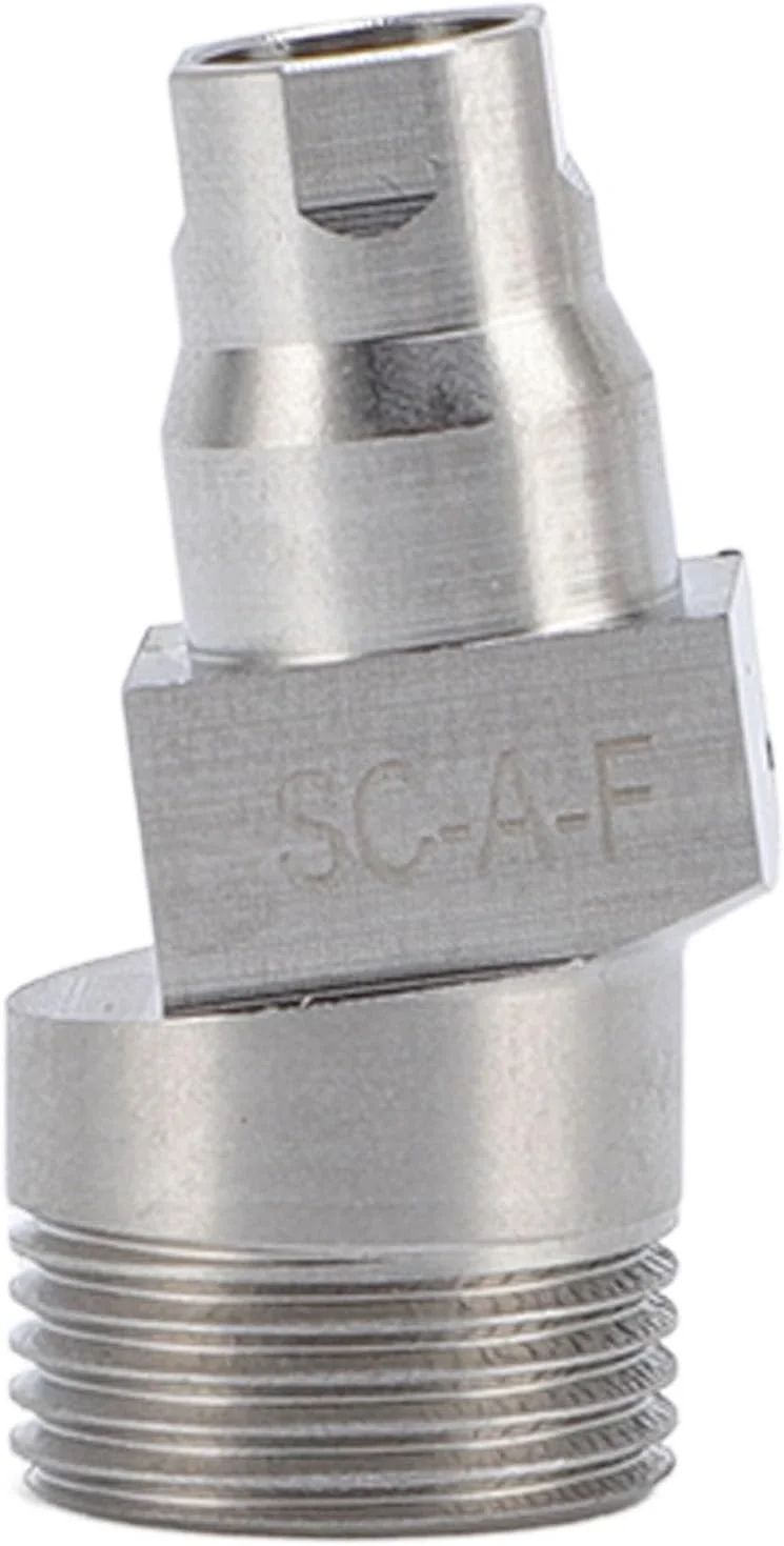 آداپتور اتصال مادگی SC با زاویه تماس فیزیکی، دقت بالا، بادوام، استیل ضد زنگ، پروب بازرسی فیبر نوری برای تمیز کردن فیبر نوری و نگهداری شبکه، سایز 2.5 میلی متر