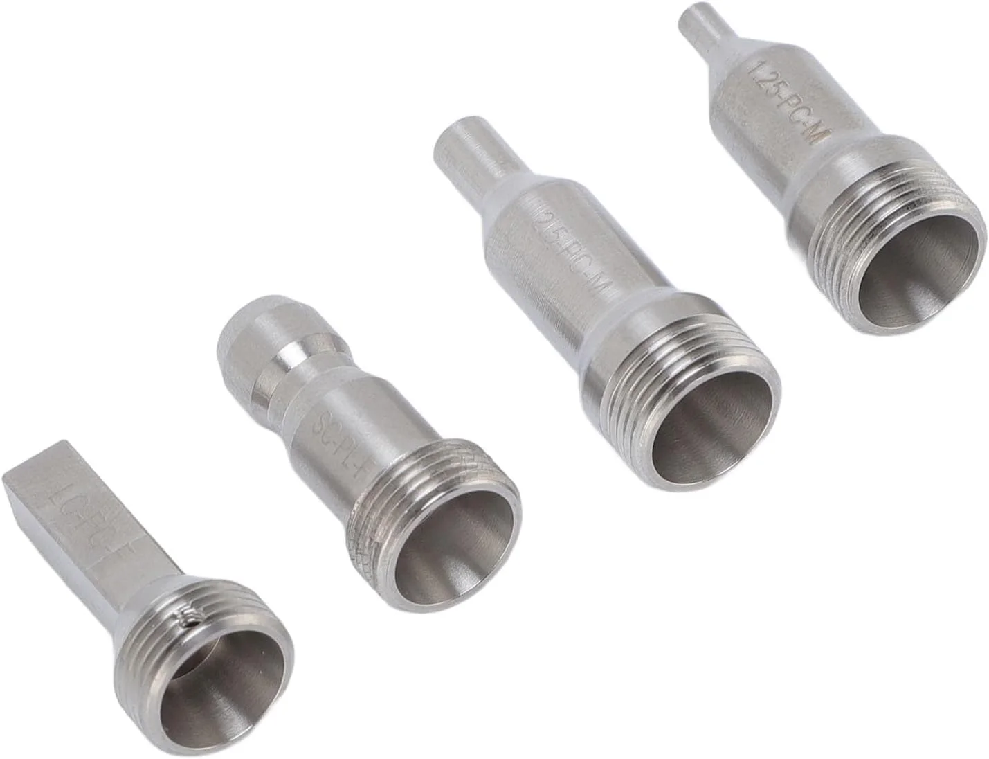 مجموعه نوک فیبر نوری استیل SC FC ST LC نر و مادگی برای تست عملکرد شبکه