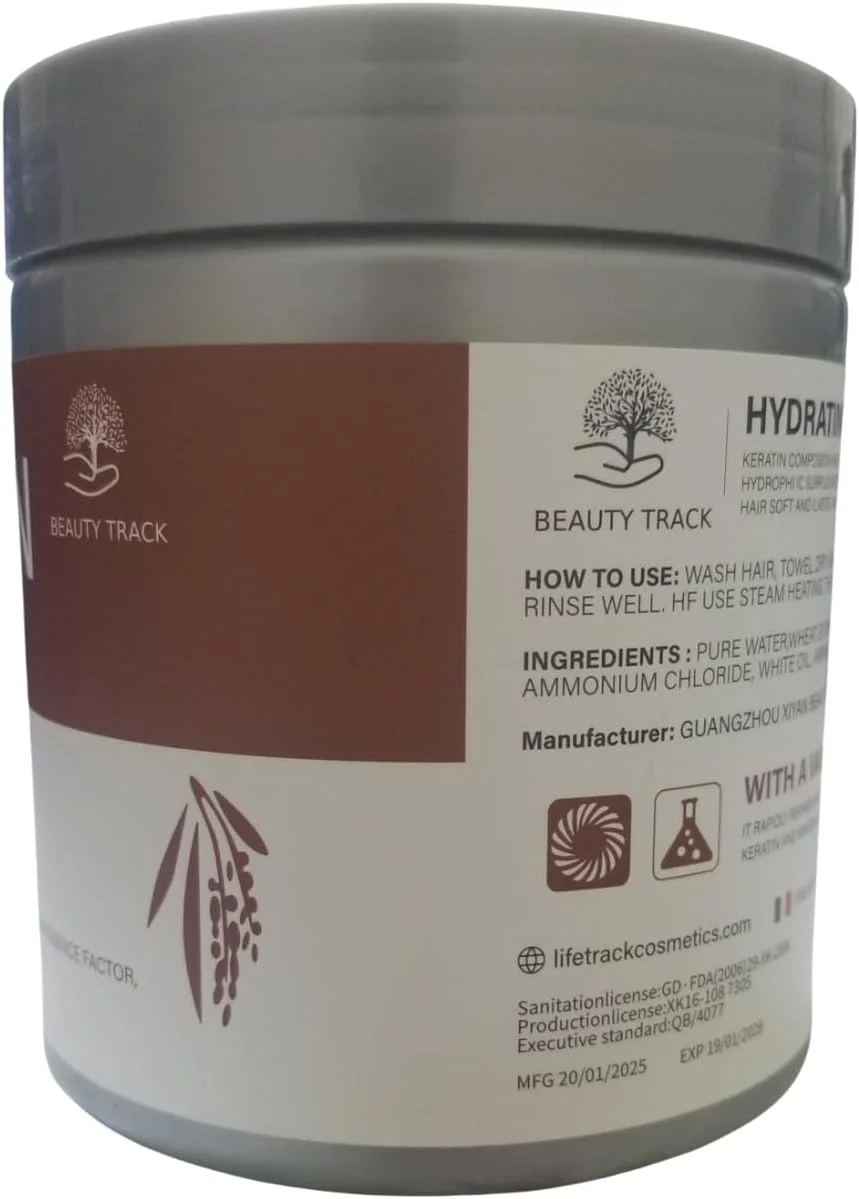 ماسک مو مغذی غنی شده با کراتین به همراه مواد گیاهی - سلامت و استحکام پوست سر