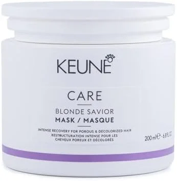 ماسک موی ترمیم کننده و تغذیه کننده موهای آسیب دیده و رنگ شده Keune Care Blonde Savior