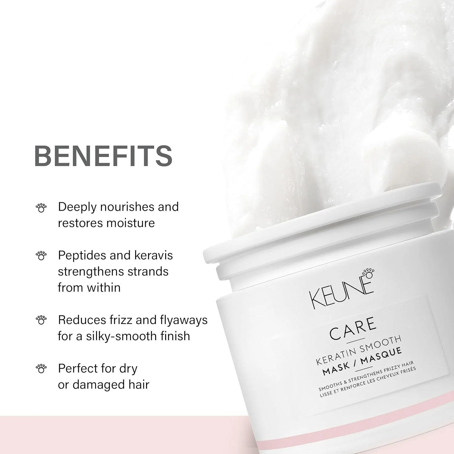 ماسک مو کراتین صاف کننده مو کئون، 200 میل