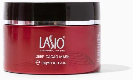 ماسک مو ترمیم کننده و مرطوب کننده عمیق کاکائو Lasio Hypersilk – آبرسانی، بازسازی پیوندهای مو، ترمیم آسیب با کراتین و مواد گیاهی – از بین بردن وز مو، افزایش درخشندگی و افزایش استحکام – 120 گرم