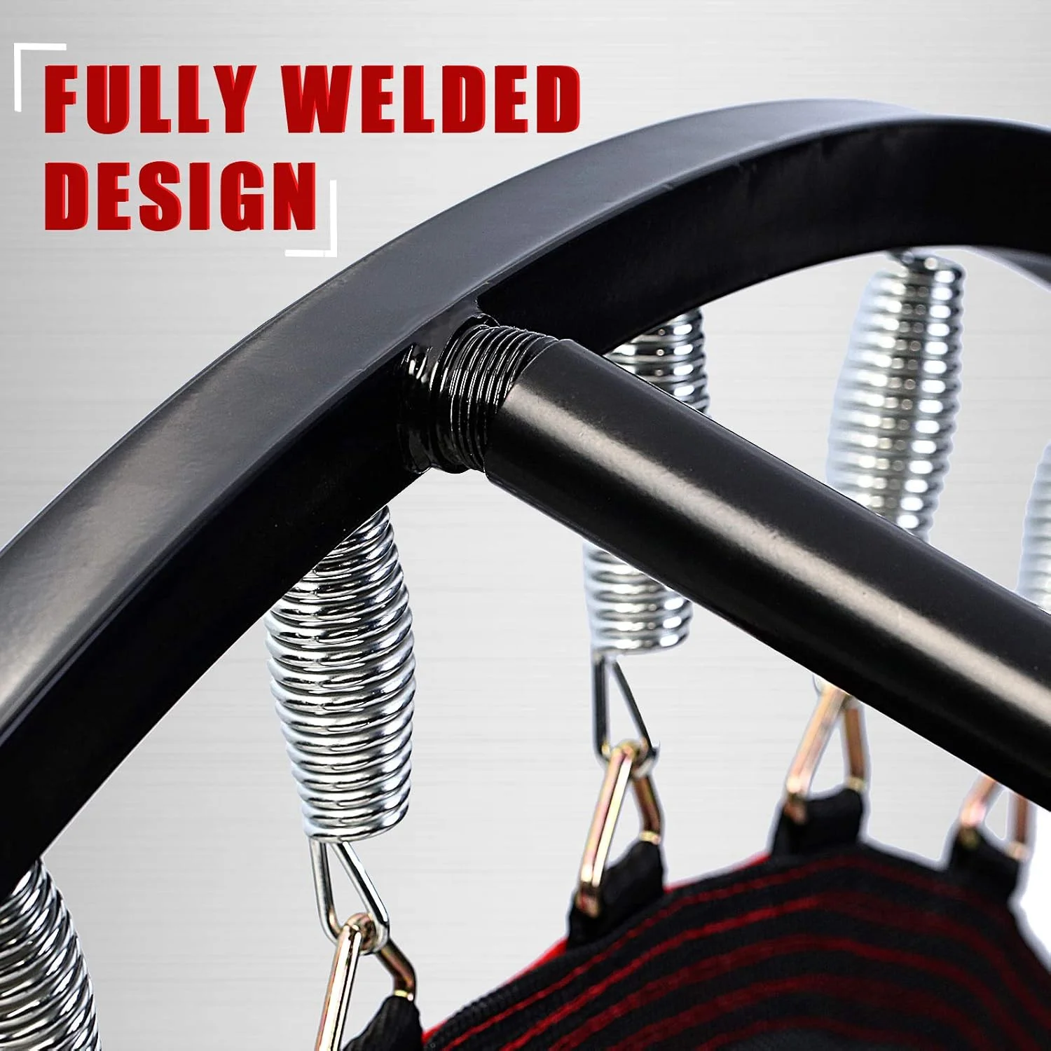 ترامپولین مینی تاشو ورزشی کانچیمی 40 اینچی با دسته، حداکثر تحمل وزن 150 کیلوگرم ترامپولین مینی تاشو ورزشی کانچیمی 40 اینچی با دسته، حداکثر تحمل وزن 150 کیلوگرم