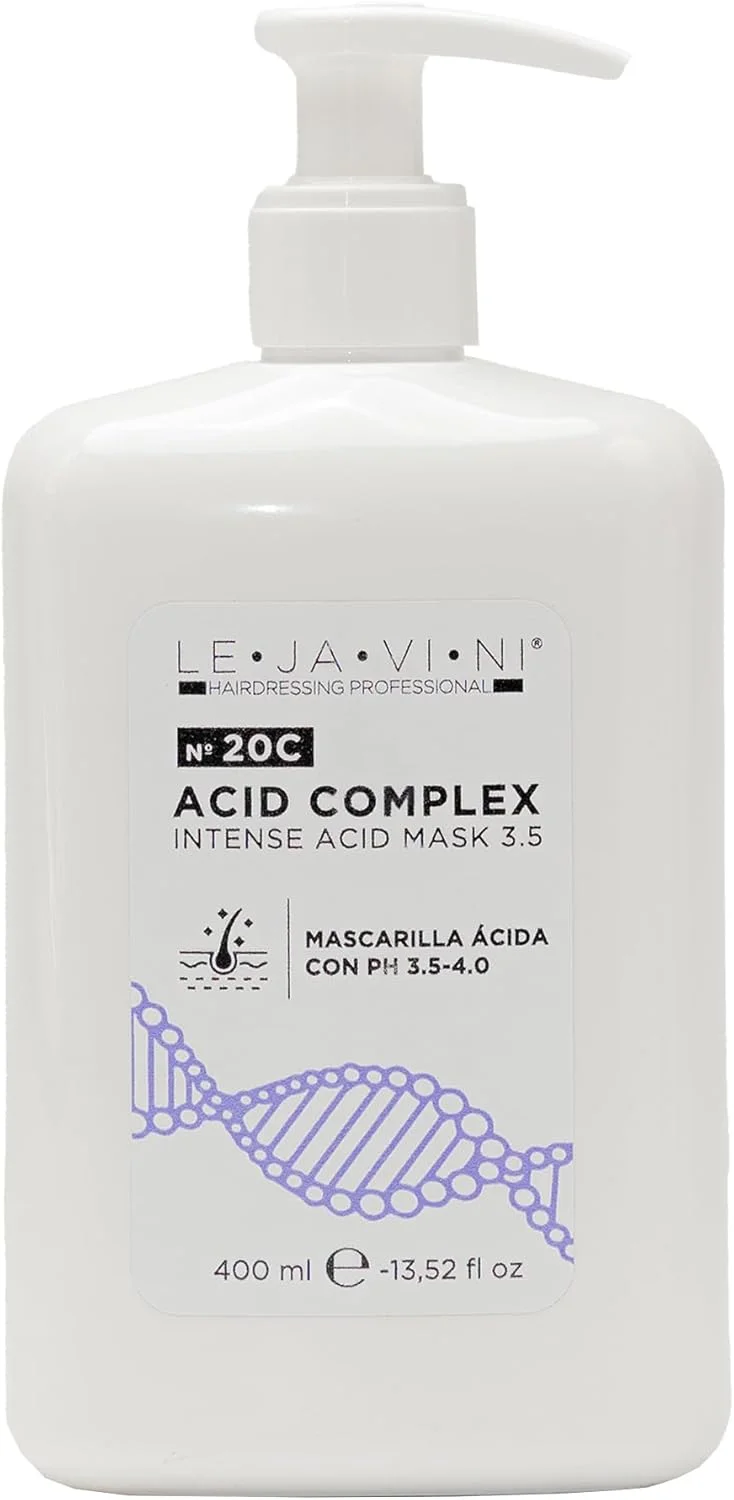ماسک موی فوق العاده قوی لاجاوی نی شماره 20C اسید کمپلکس، 400 میلی لیتر، ماسک فوق العاده قوی برای درمان مو