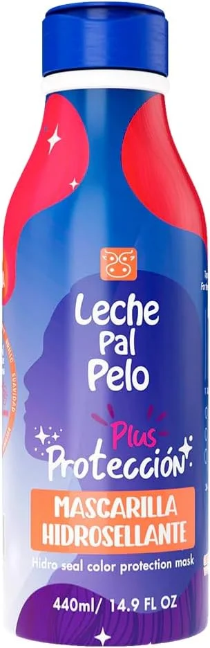 ماسک محافظت از موهای رنگ شده لچه پال پلو حاوی کینوا طبیعی، روغن آووکادو، پروتئین برنج و آلوئه ورا، تغذیه کننده و نرم کننده، ۴۴۰ میلی لیتر