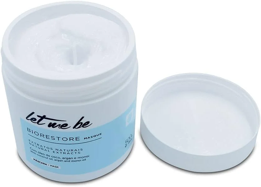 ماسک مو احیا کننده Let Me Be با عصاره های طبیعی ماندیوا، درمان فوری مو، مراقبت از مو 500 گرم