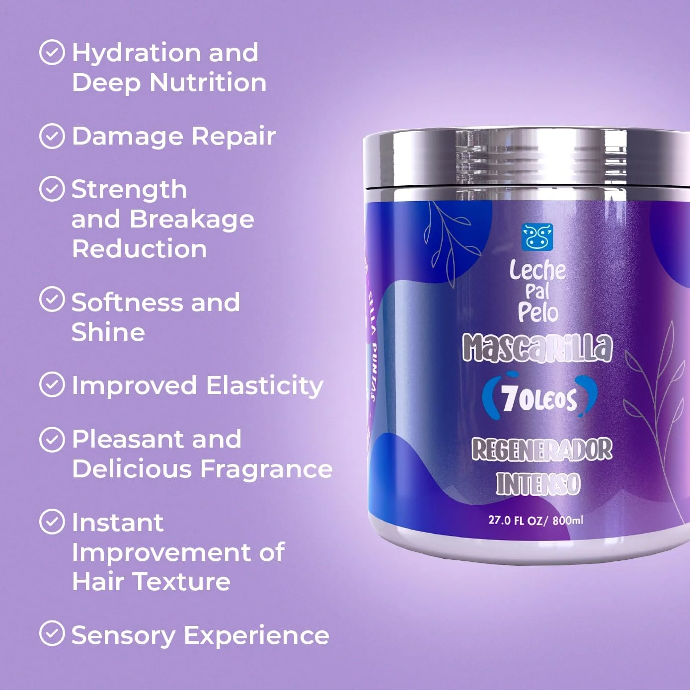 ماسک ترمیم کننده مو 7 روغن لچه پال پلو - آرگان، شی باتر، ماکادمیا، نارگیل و بیشتر - موهای سالم، ابریشمی و درخشان - سایز بزرگ 800 میلی لیتر ماسک ترمیم کننده مو 7 روغن لچه پال پلو - آرگان، شی باتر، ماکادمیا، نارگیل و بیشتر - موهای سالم، ابریشمی و درخشان - سایز بزرگ 800 میلی لیتر