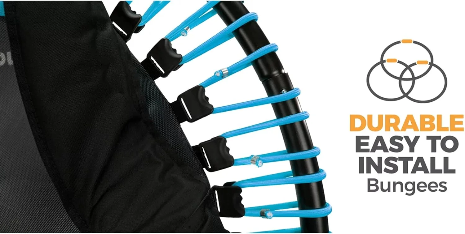 ترامپولین ورزشی Leaps & ReBounds - تشک محافظ تمام قد - کمترین ضربه به مفاصل - کالری سوزی بالا - بهبود عملکرد قلب و عروق، تعادل و قدرت بدنی ترامپولین ورزشی Leaps & ReBounds - تشک محافظ تمام قد - کمترین ضربه به مفاصل - کالری سوزی بالا - بهبود عملکرد قلب و عروق، تعادل و قدرت بدنی