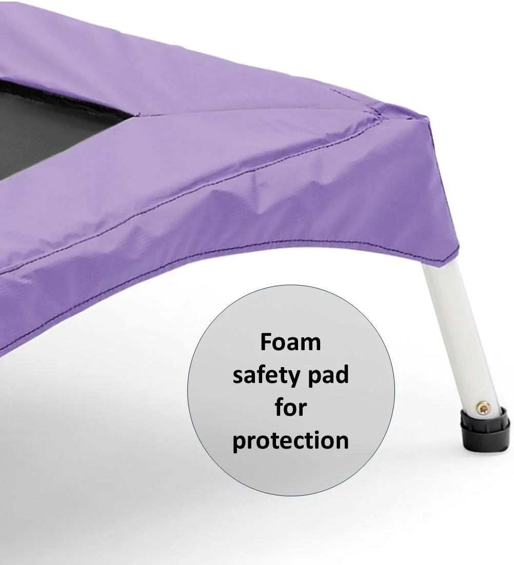 جامپینگ بادی کودک Plum Play، ترامپولین مبتدی با دسته تعادل و پد ایمنی فوم نرم، طراحی بدون فنر، مناسب 18 ماه تا 3 سال، بازی فعال داخل/خارج از خانه، ارتفاع کم، اولین جامپینگ کودک جامپینگ بادی کودک Plum Play، ترامپولین مبتدی با دسته تعادل و پد ایمنی فوم نرم، طراحی بدون فنر، مناسب 18 ماه تا 3 سال، بازی فعال داخل/خارج از خانه، ارتفاع کم، اولین جامپینگ کودک