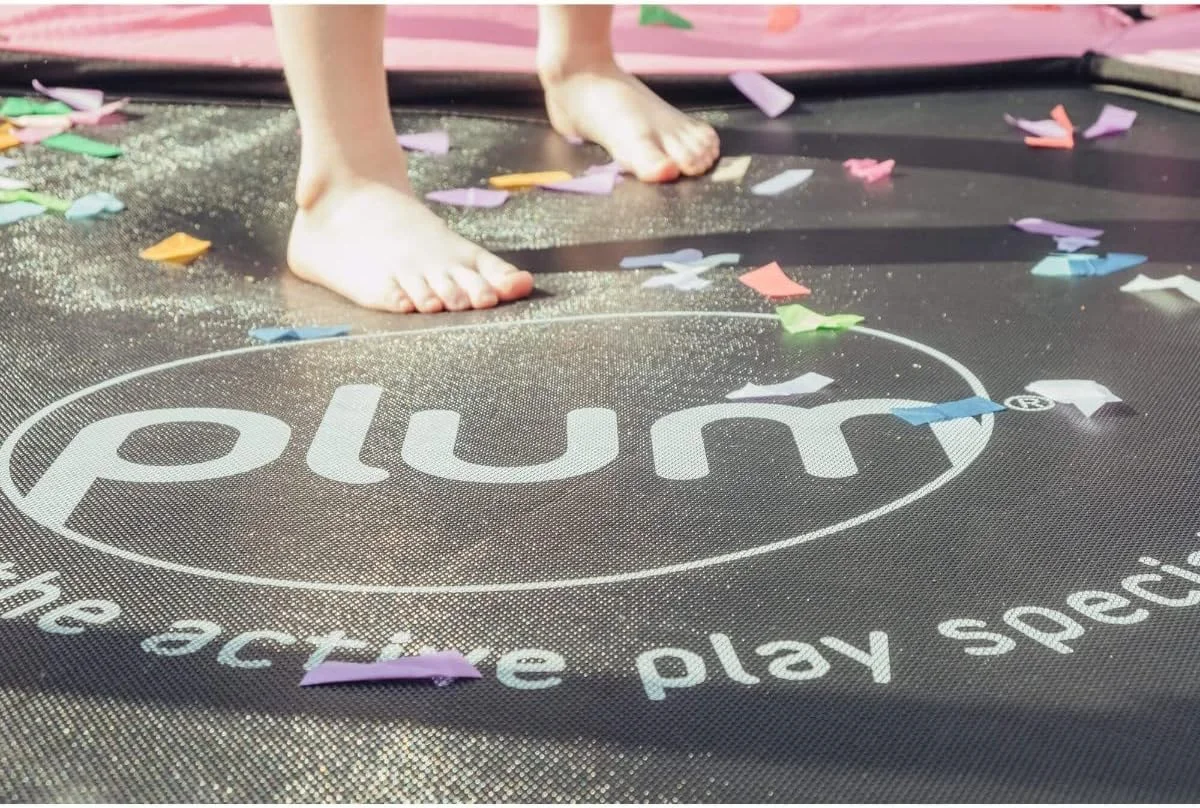 ترامپولین و محفظه ایمنی جامپر جونیور 7 فوتی Plum Play - صورتی و بنفش ترامپولین و محفظه ایمنی جامپر جونیور 7 فوتی Plum Play - صورتی و بنفش