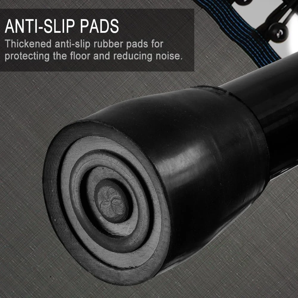 ترامپولین بی صدای 130 سانتی متری ONETWOFIT با دسته قابل تنظیم، ترامپولین ورزشی بانجی ریباندر، تمرین کاردیو جامپینگ برای بزرگسالان ترامپولین بی صدای 130 سانتی متری ONETWOFIT با دسته قابل تنظیم، ترامپولین ورزشی بانجی ریباندر، تمرین کاردیو جامپینگ برای بزرگسالان