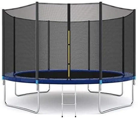 ترامپولین 3.6 متری اسباب بازی رنگین کمان برای کودکان، تجهیزات ورزشی ترامپولین مناسب ورزش و تناسب اندام کودکان، تخت جامپینگ باغی با محفظه ایمنی. ترامپولین 3.6 متری اسباب بازی رنگین کمان برای کودکان، تجهیزات ورزشی ترامپولین مناسب ورزش و تناسب اندام کودکان، تخت جامپینگ باغی با محفظه ایمنی.