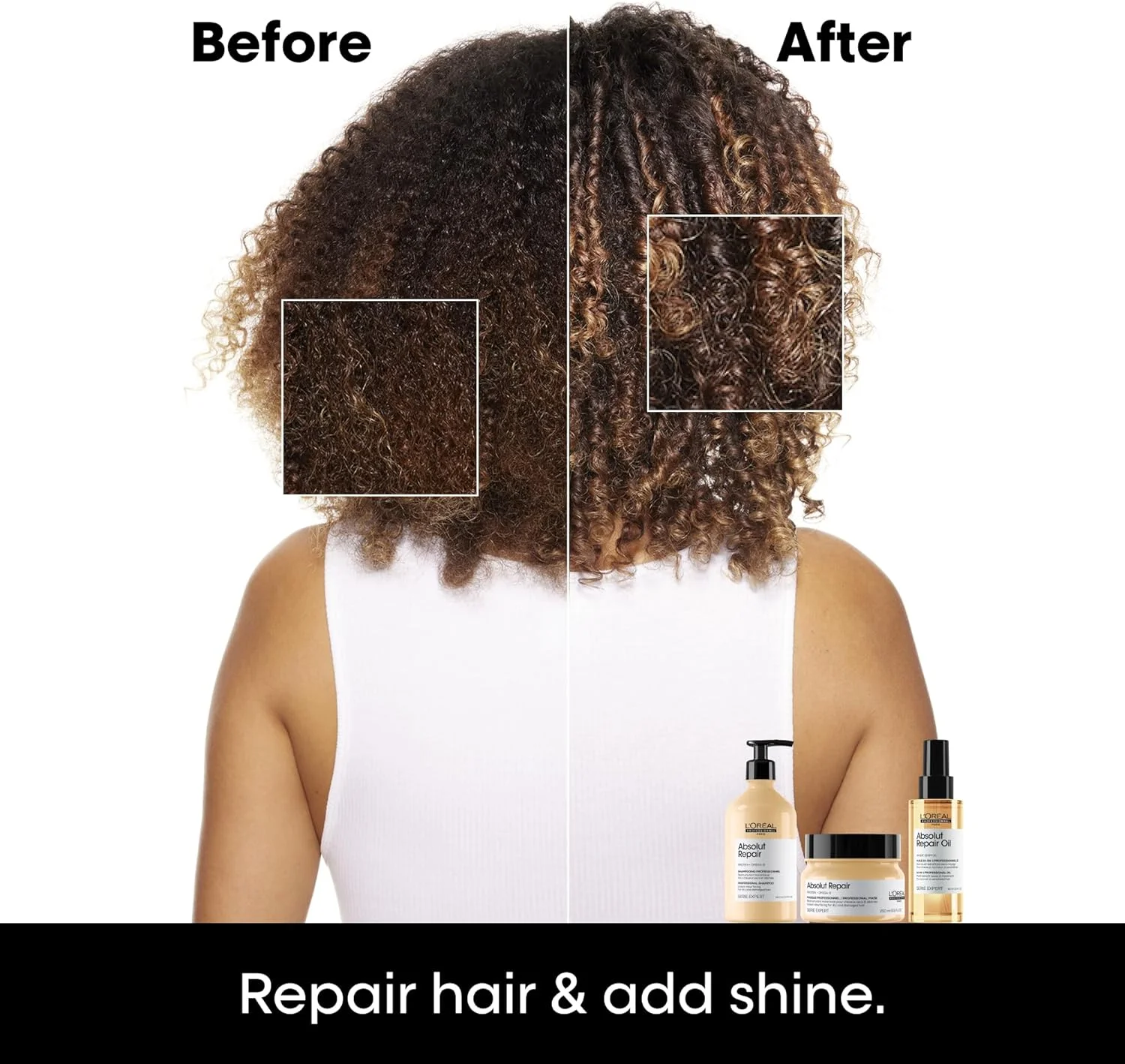 لورآل پروفشنال | ماسک، حاوی پروتئین و کینوا طلایی برای موهای خشک و آسیب دیده با ضخامت متوسط تا زیاد، سری اکسپرت ابسولوت ریپیر، 250 میلی لیتر لورآل پروفشنال | ماسک، حاوی پروتئین و کینوا طلایی برای موهای خشک و آسیب دیده با ضخامت متوسط تا زیاد، سری اکسپرت ابسولوت ریپیر، 250 میلی لیتر