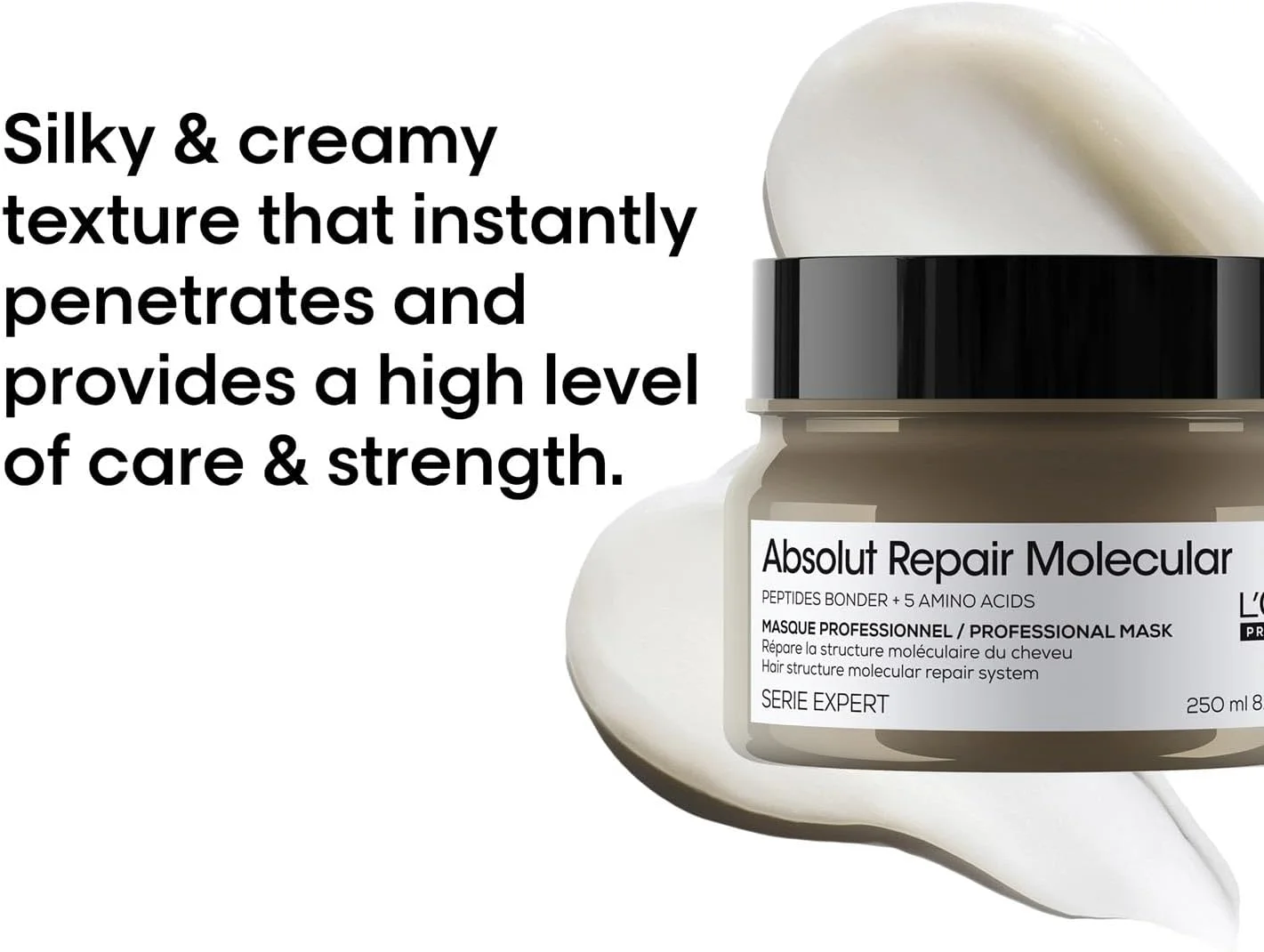 ماسک موی آبکشی متمرکز پروفشنال لورآل پروفشنال، ترمیم کننده و تقویت کننده موهای آسیب دیده، باز کننده گره و افزایش لطافت، مناسب برای انواع موهای آسیب دیده، سری اکسپرت، 250 میلی لیتر ماسک موی آبکشی متمرکز پروفشنال لورآل پروفشنال، ترمیم کننده و تقویت کننده موهای آسیب دیده، باز کننده گره و افزایش لطافت، مناسب برای انواع موهای آسیب دیده، سری اکسپرت، 250 میلی لیتر
