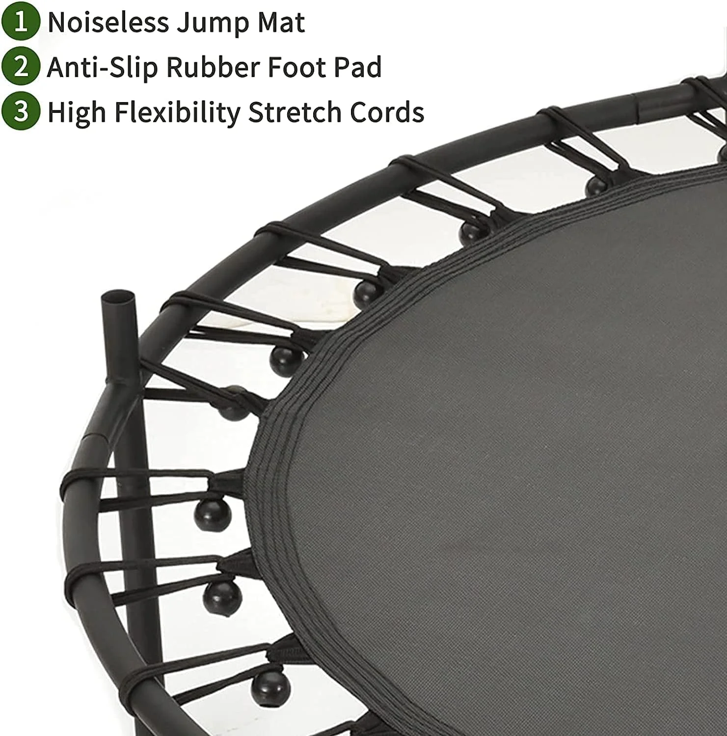 ترامپولین کودکان ۵۵ اینچی، ترامپولین بزرگ تاشو مناسب کودکان، جامپر ورزشی با توری محافظ و پد، دارای زیپ و روکش بدنه، فولاد سنگین، مناسب تمرین پرش، فعالیت های داخل و خارج از خانه (صورتی) ترامپولین کودکان ۵۵ اینچی، ترامپولین بزرگ تاشو مناسب کودکان، جامپر ورزشی با توری محافظ و پد، دارای زیپ و روکش بدنه، فولاد سنگین، مناسب تمرین پرش، فعالیت های داخل و خارج از خانه (صورتی)