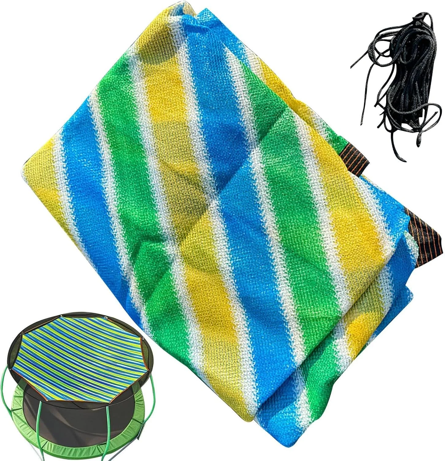 سایبان ترامپولین | روکش سایبان ترامپولین، لوازم جانبی محافظ جایگزین محافظت در برابر اشعه ماوراء بنفش برای کودکان در فضای باز باران سرپوشیده آفتاب بزرگسالان سایبان ترامپولین | روکش سایبان ترامپولین، لوازم جانبی محافظ جایگزین محافظت در برابر اشعه ماوراء بنفش برای کودکان در فضای باز باران سرپوشیده آفتاب بزرگسالان