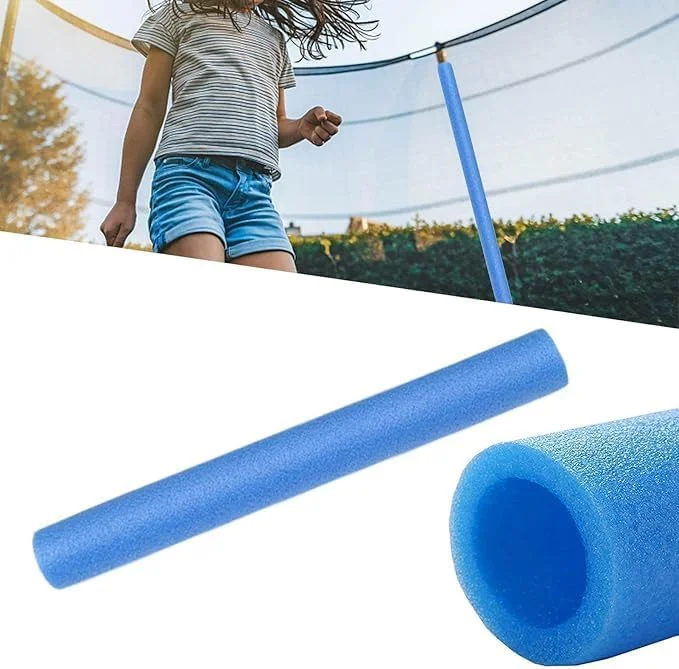 روکش میله ترامپولین 40 سانتی متری، روکش فوم میله های ترامپولین، مجموعه لوله روکش میله های محافظ جایگزین برای حفاظت ایمنی