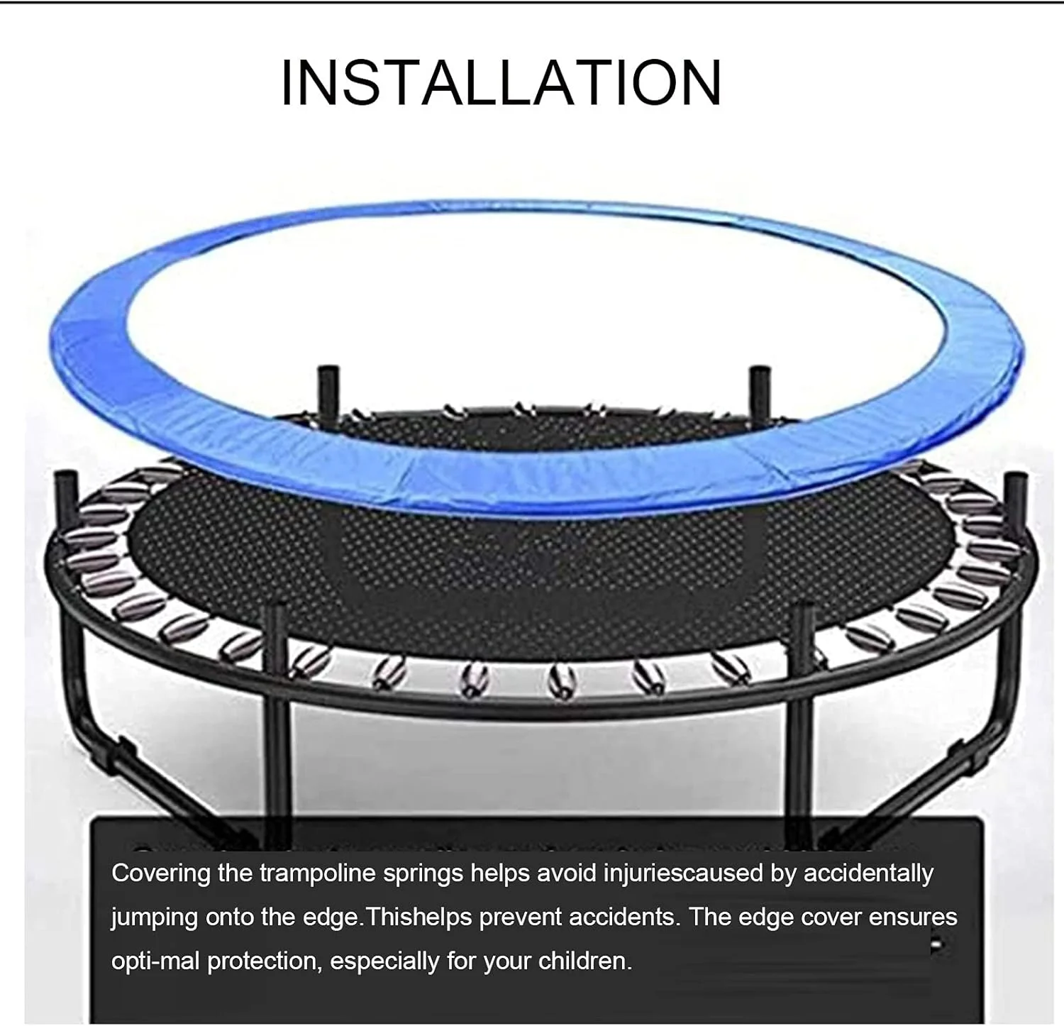 محافظ فنر ترامپولین، روکش فنر جهانی ترامپولین، روکش ضد آب فضای باز، محافظ ایمنی فوم