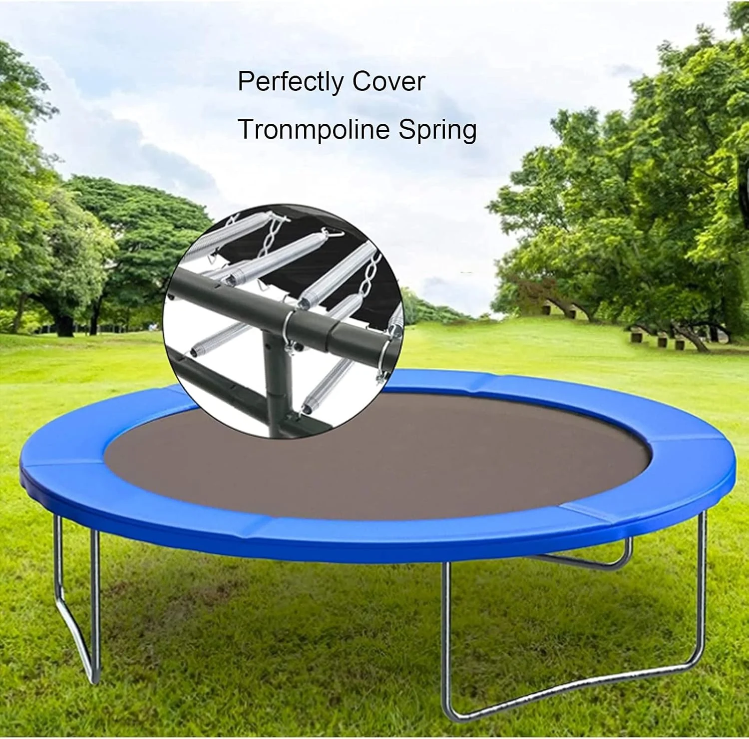 محافظ فنر ترامپولین، روکش فنر جهانی ترامپولین، روکش ضد آب فضای باز، محافظ ایمنی فوم