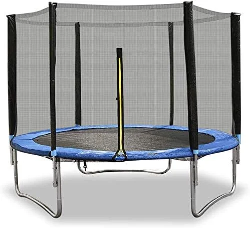 ترامپولین، تخت جامپینگ ترامپولین فضای باز کودکان با محفظه ایمنی، تجهیزات ورزشی تناسب اندام (3 متر) ترامپولین، تخت جامپینگ ترامپولین فضای باز کودکان با محفظه ایمنی، تجهیزات ورزشی تناسب اندام (3 متر)