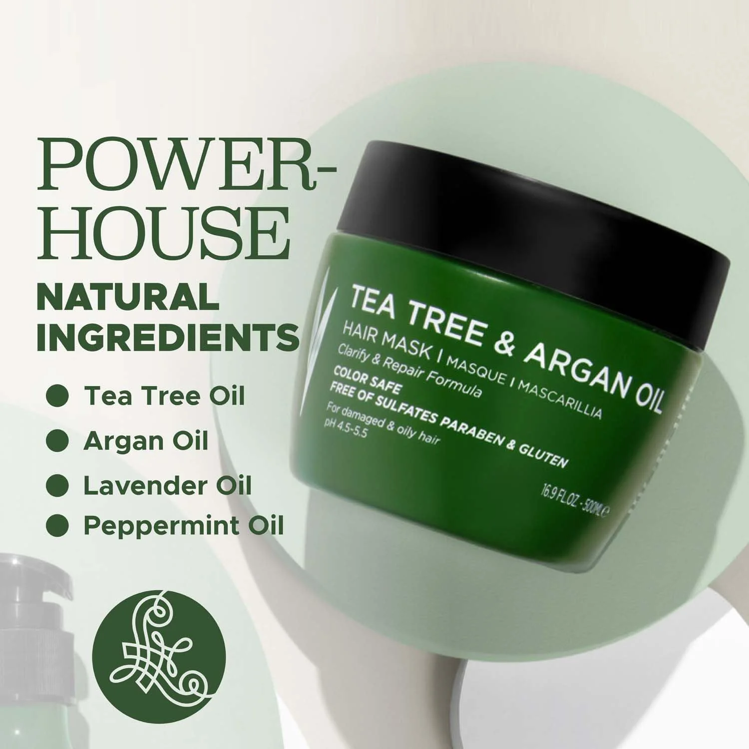 ماسک مو روغن درخت چای لوسِتا 500 میلی لیتر