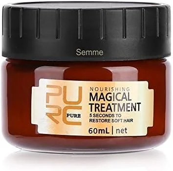 ماسک موی جادویی 60 میلی لیتری، درمان مغذی، نرم کننده و ترمیم کننده موهای آسیب دیده