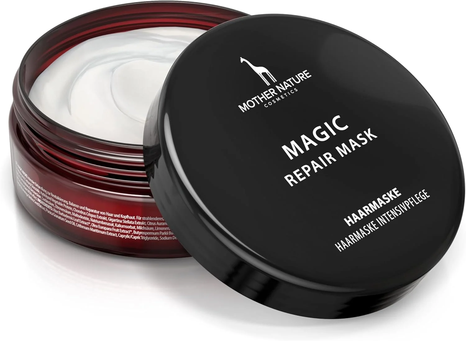 ماسک موی جادویی با آلوئه ورای ارگانیک - درمان فوق العاده مغذی، مرطوب کننده و تقویت کننده، الیاف مو را ترمیم و احیا می کند و باعث درخشندگی، لطافت و محافظت در برابر آسیب های محیطی می شود