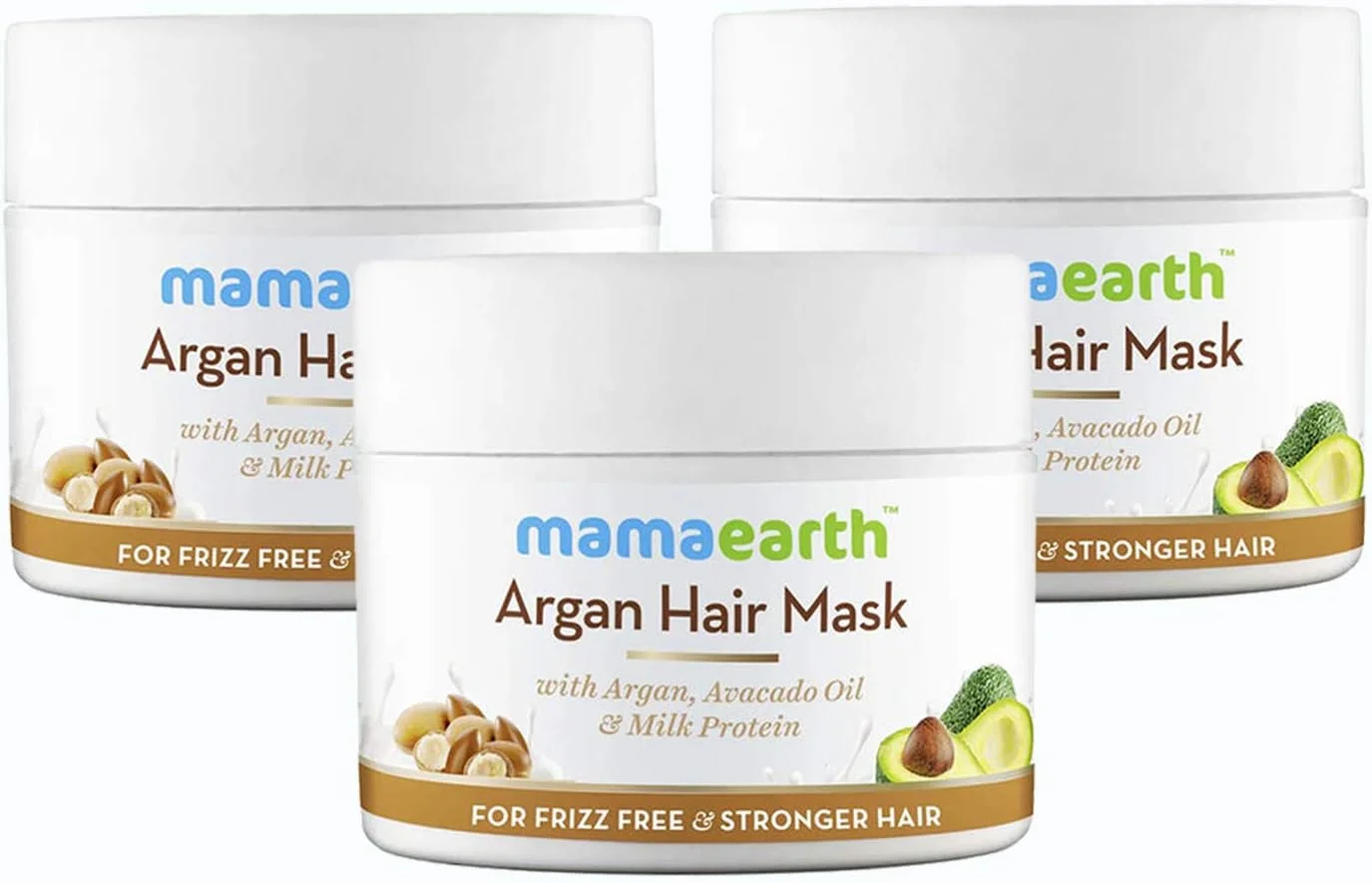 ماسک موی آرگان ماماارت، 200 میلی لیتر (بسته 3 عددی)