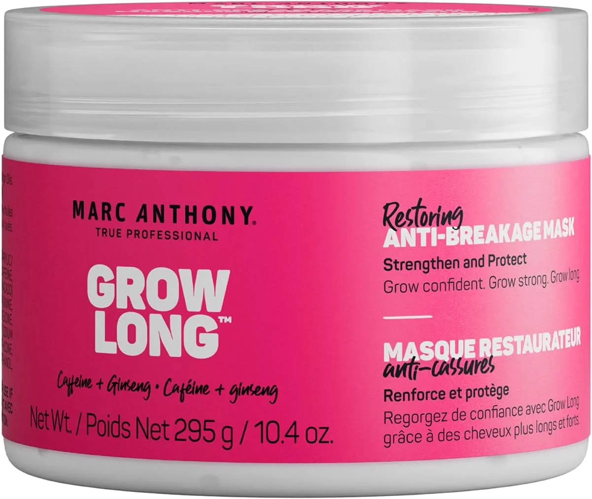 ماسک موی ترمیم کننده عمقی مارک آنتونی برای موهای خشک و آسیب دیده، تقویت کننده رشد مو حاوی بیوتین - روغن آرگان، کافئین و کراتین، درمان ترمیم کننده و ضد وز برای موخوره و شکنندگی