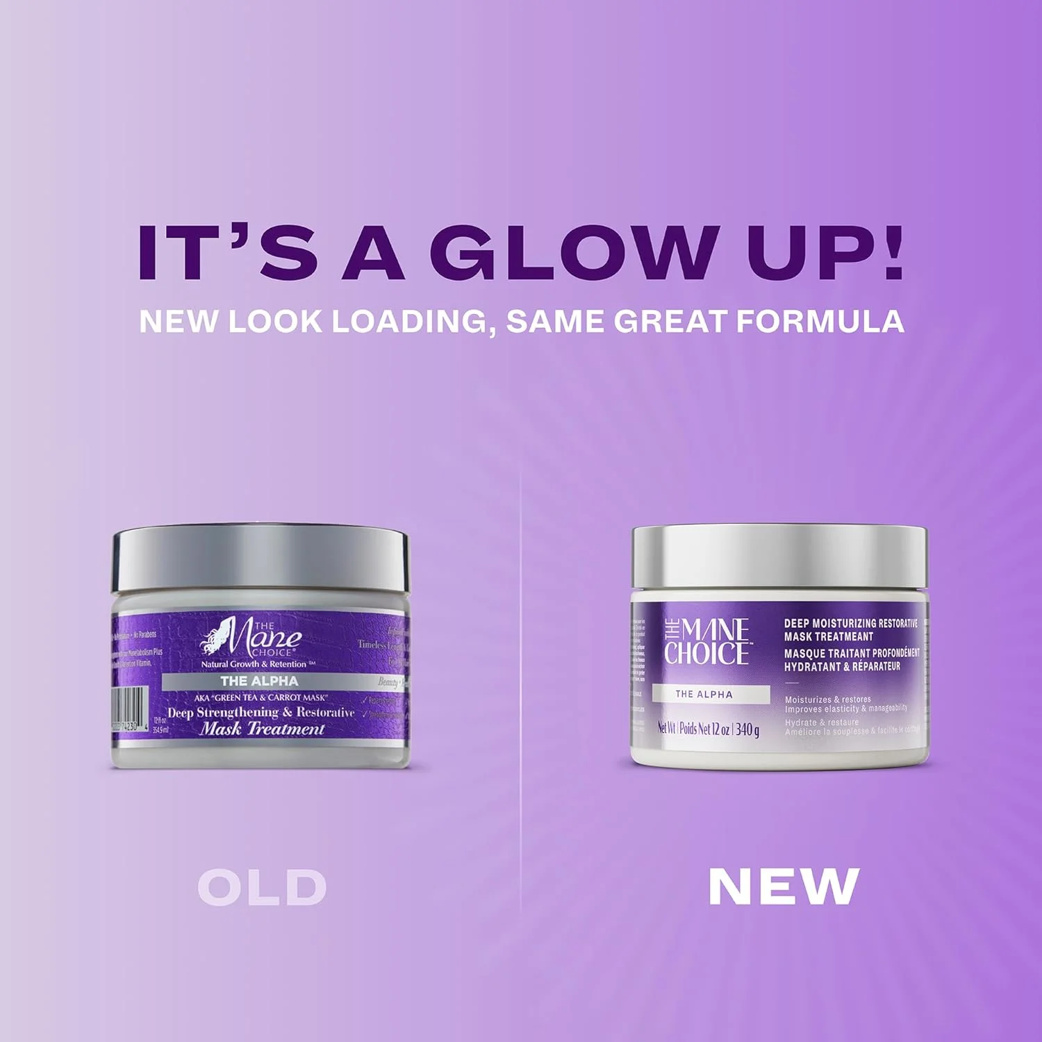 ماسک موی تقویت کننده و ترمیم کننده چای سبز و هویج The Mane Choice، حجم 355 میلی لیتر