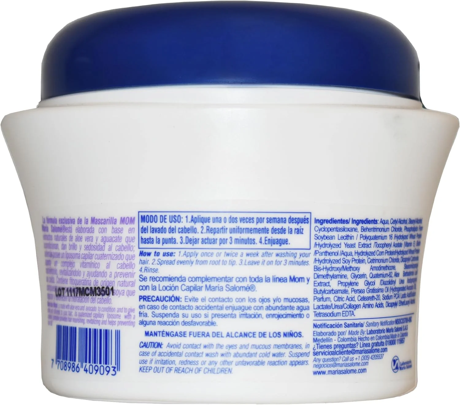ماسک مو ماریا سالومه، ماسک مغذی و جلوگیری از ریزش مو، 350 میلی لیتر