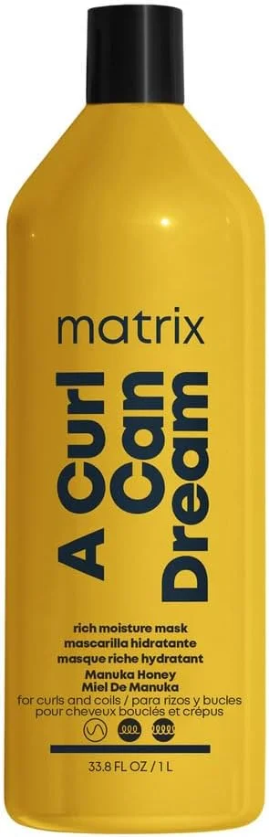 ماسک غنی موهای فر ماتریکس | ماسک آبرسان و نرم کننده عمقی | مناسب موهای فر و مجعد | بدون سولفات و پارابن | حفظ حالت فر مو | ممکن است بسته بندی متفاوت باشد | ۱۰۰۰ میلی لیتر
