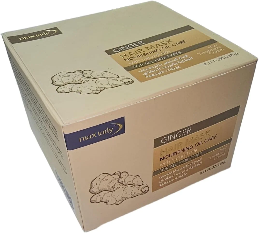 ماسک موی زنجبیل مکس لیدی، درمان مغذی و مراقبت از روغن، مناسب برای انواع مو، ۲۴۰ میلی لیتر ماسک موی زنجبیل مکس لیدی، درمان مغذی و مراقبت از روغن، مناسب برای انواع مو، ۲۴۰ میلی لیتر