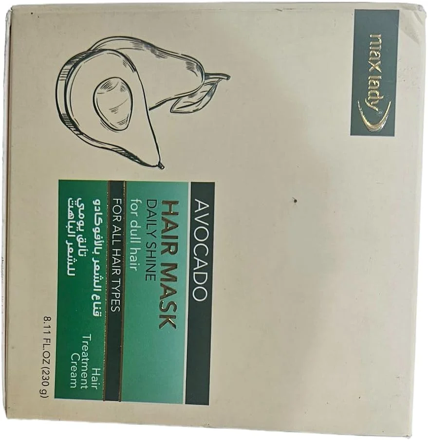 ماسک مو آووکادو برای درخشش روزانه، کرم مراقبت از مو، 280 گرم ماسک مو آووکادو برای درخشش روزانه، کرم مراقبت از مو، 280 گرم