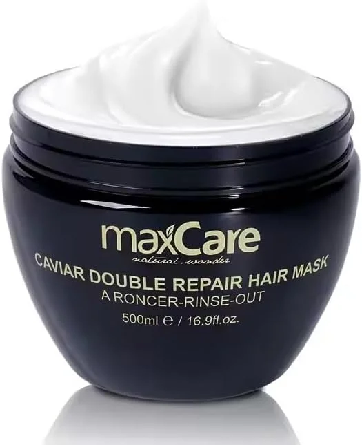 ماسک ترمیم کننده مو مکس کر کلاژن کراتین خاویار – 500 میلی لیتر | درمان عمیق ترمیم و درخشش برای موهای آسیب دیده ماسک ترمیم کننده مو مکس کر کلاژن کراتین خاویار – 500 میلی لیتر | درمان عمیق ترمیم و درخشش برای موهای آسیب دیده